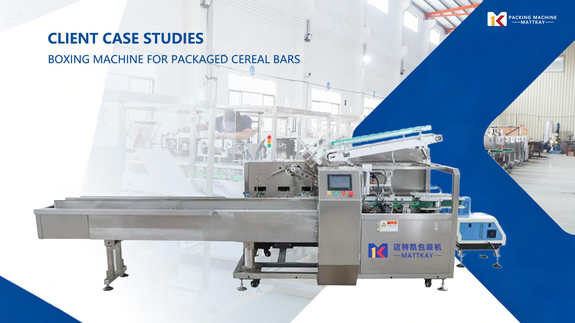 High-Speed Boxing Machine for Packaged Cereal Bars | Automatic Cartoning Solution
