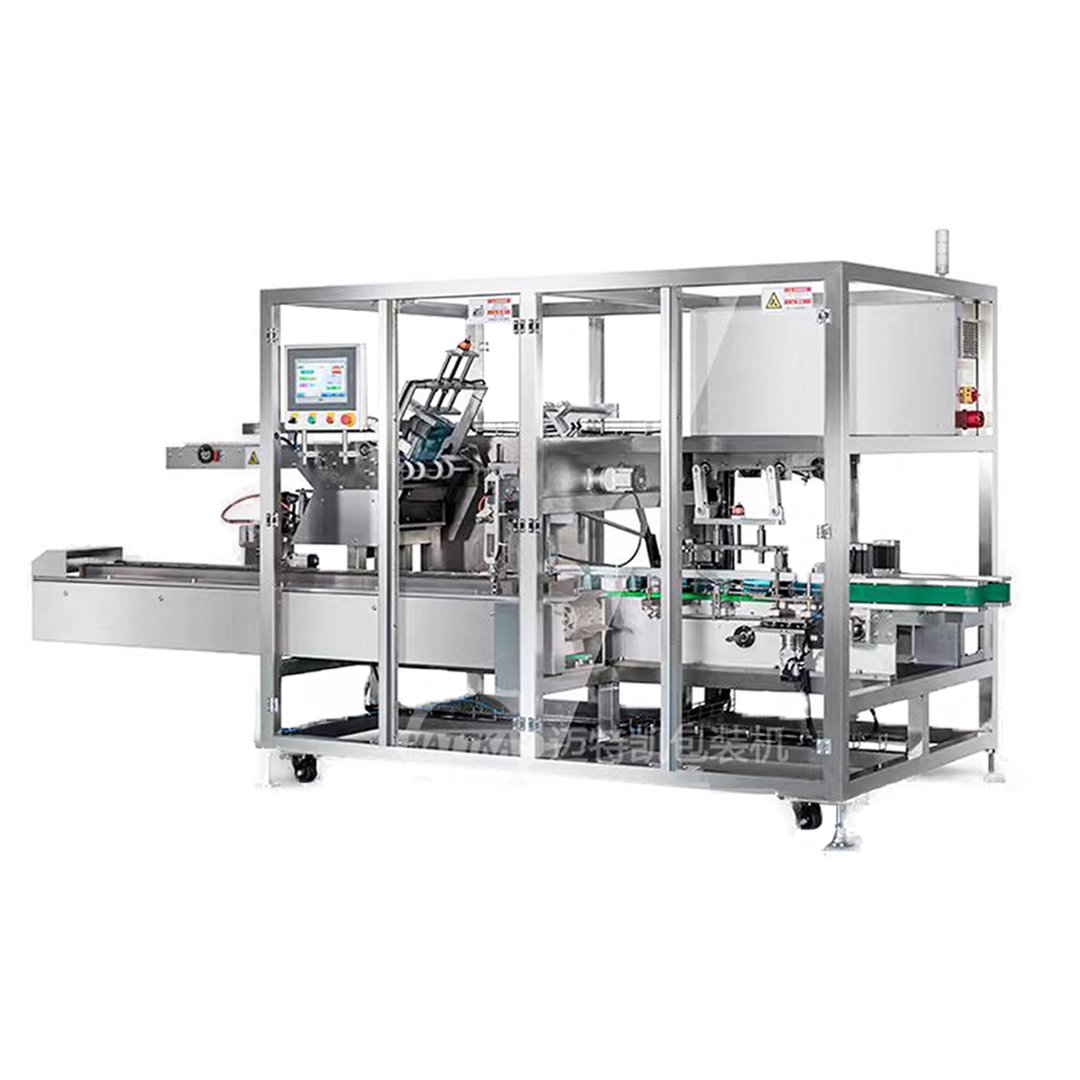 MTK-150SF/MTK-190SF Automatic Bottle Lining Tape Application and Cartoning Machine