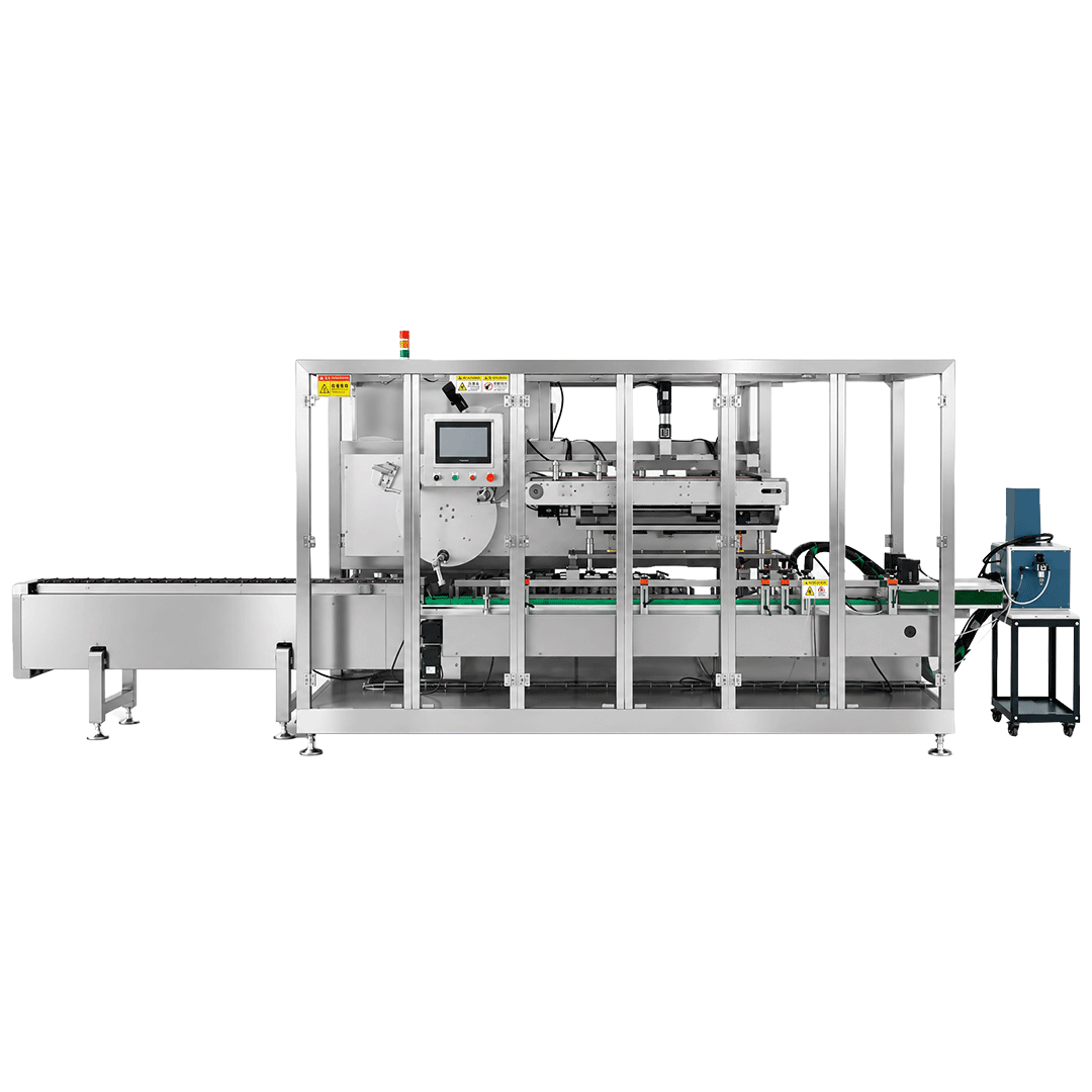 High-Speed Fully Automatic One-Button Snack Cartoning Machine for Food Packaging