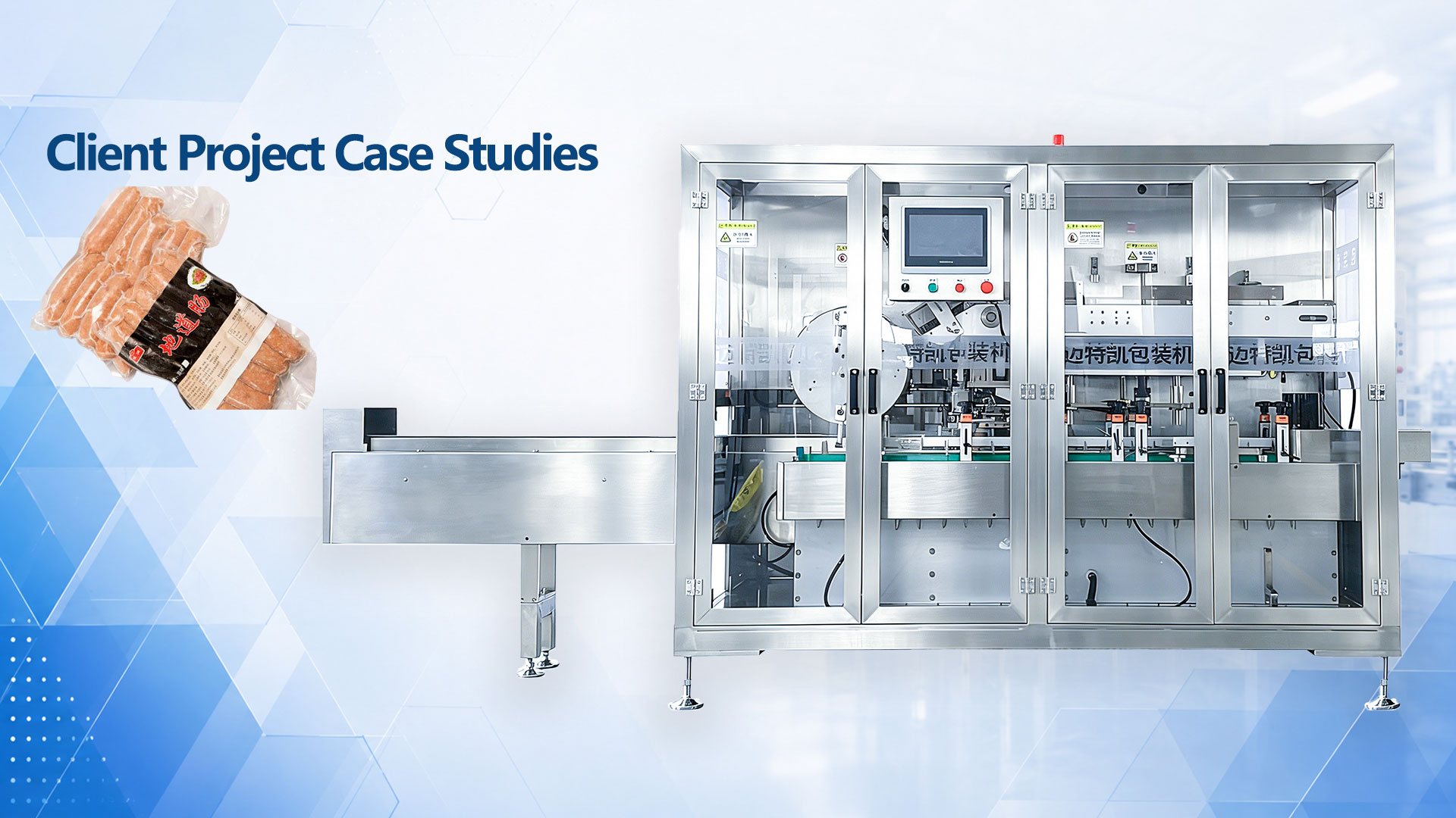 Automatic Meat Product Cartoning Solution