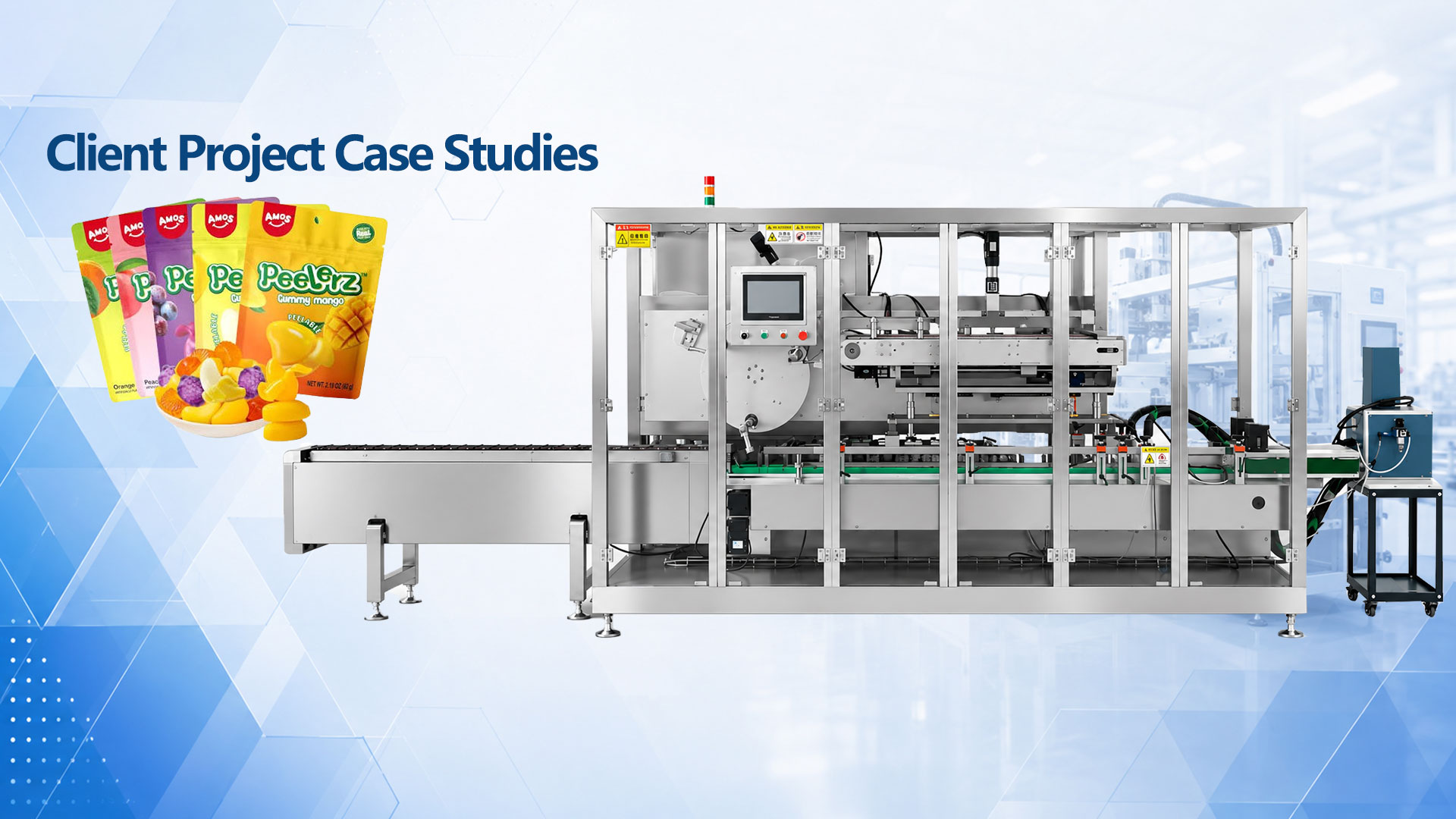 One-Touch Automatic Cartoner | Smart Candy Packaging Machine for Fast Product Changeovers