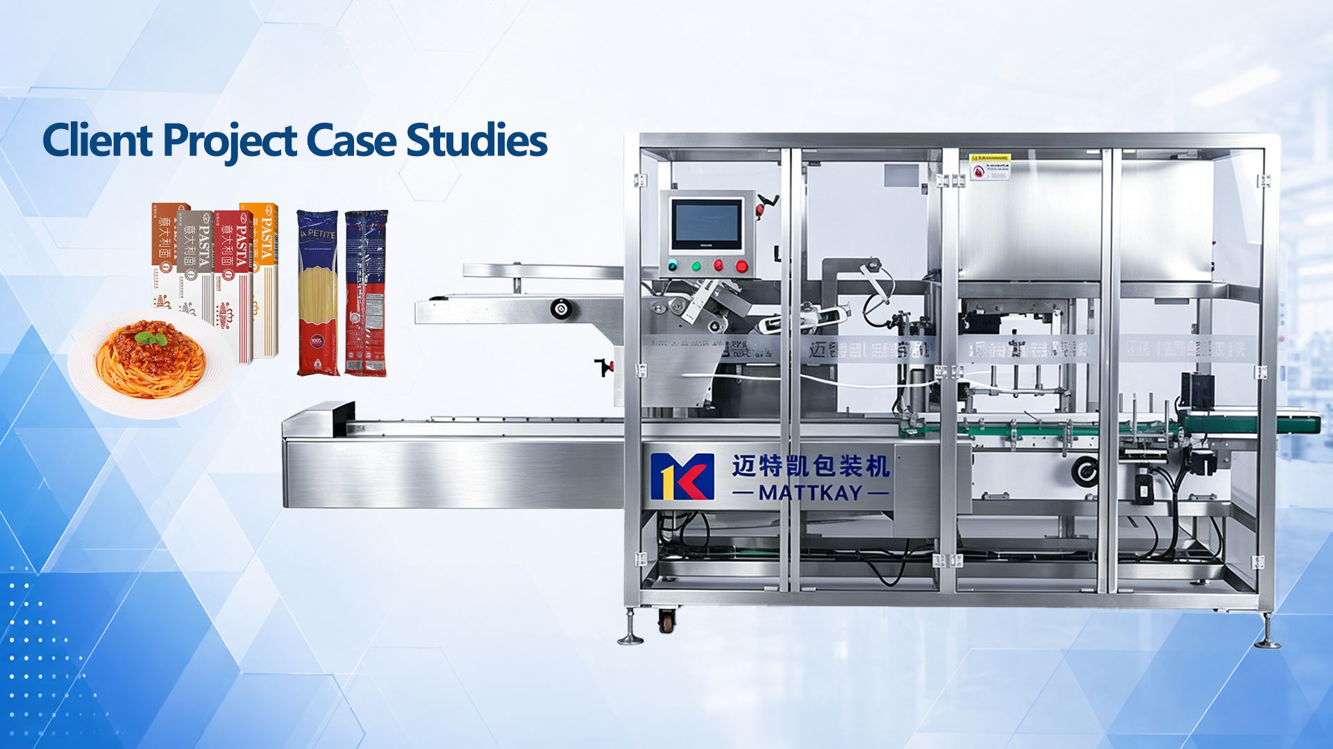 Spaghetti Packaging Machine | Automatic Long Carton Cartoner for Pasta Products