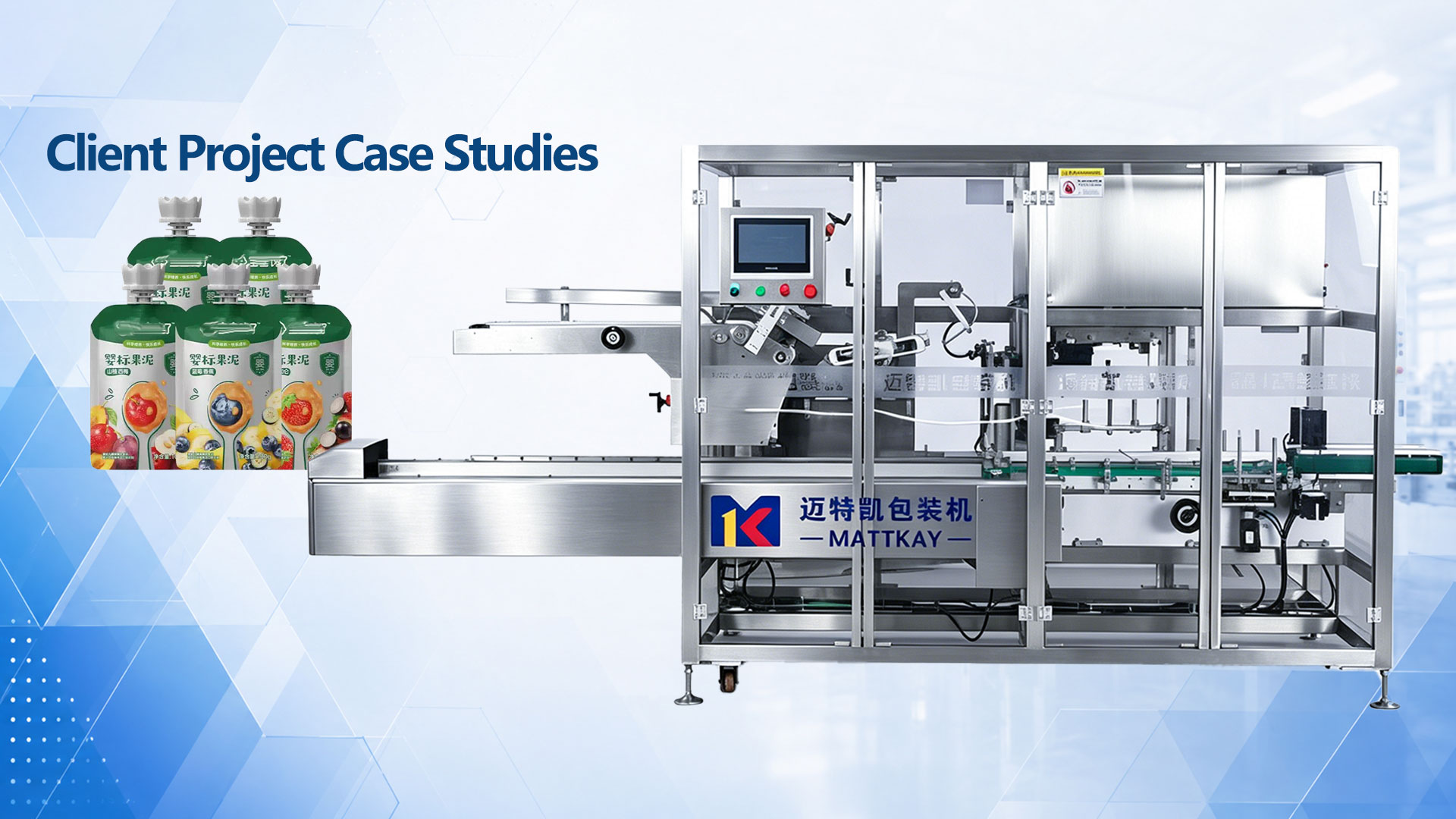 Baby Food Pouch Cartoning Machine | Auto-Lock Bottom Carton Packaging Solution