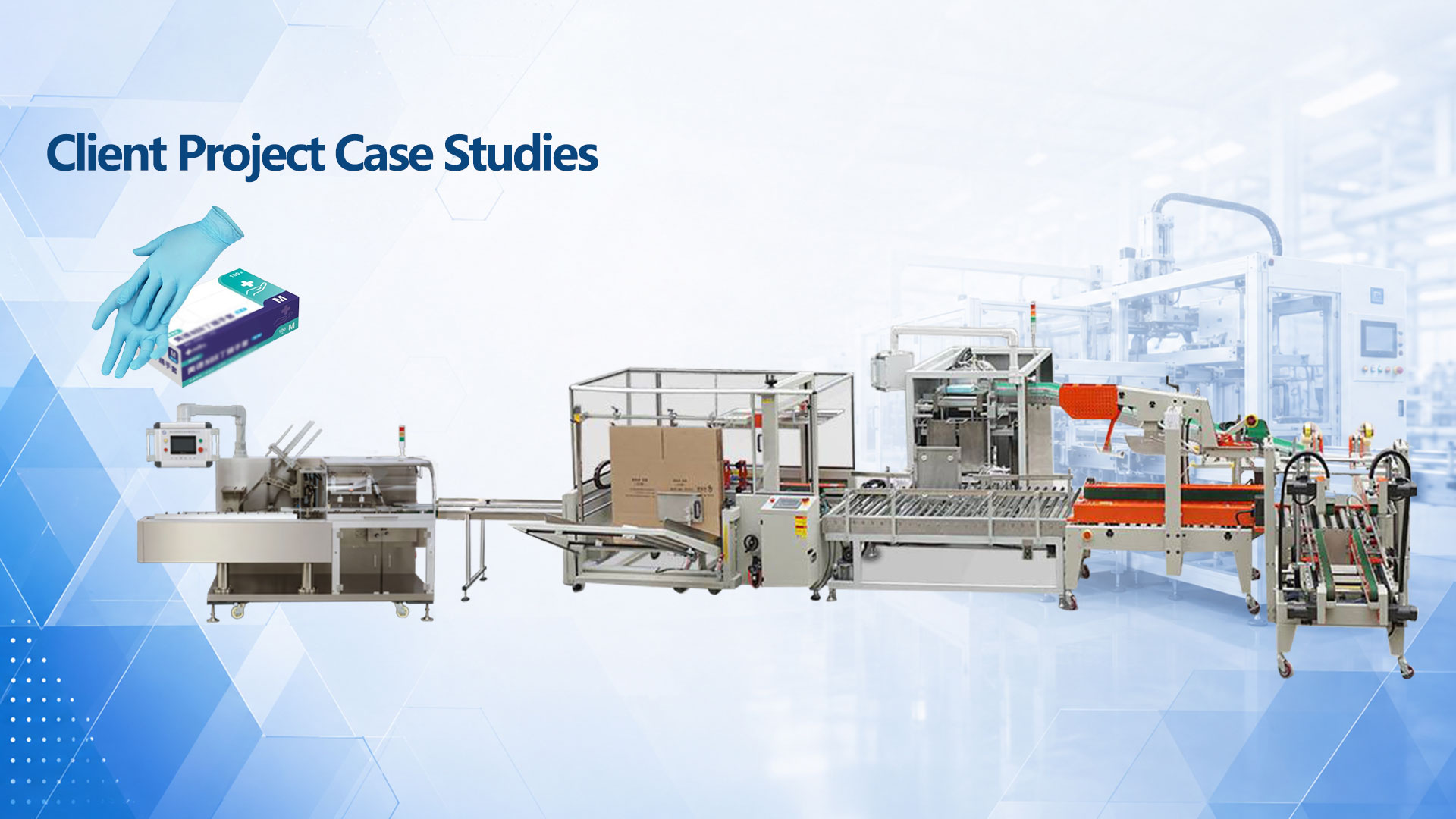 Medical Glove Packaging Machine | Automatic Cartoning and Case Packing Solution