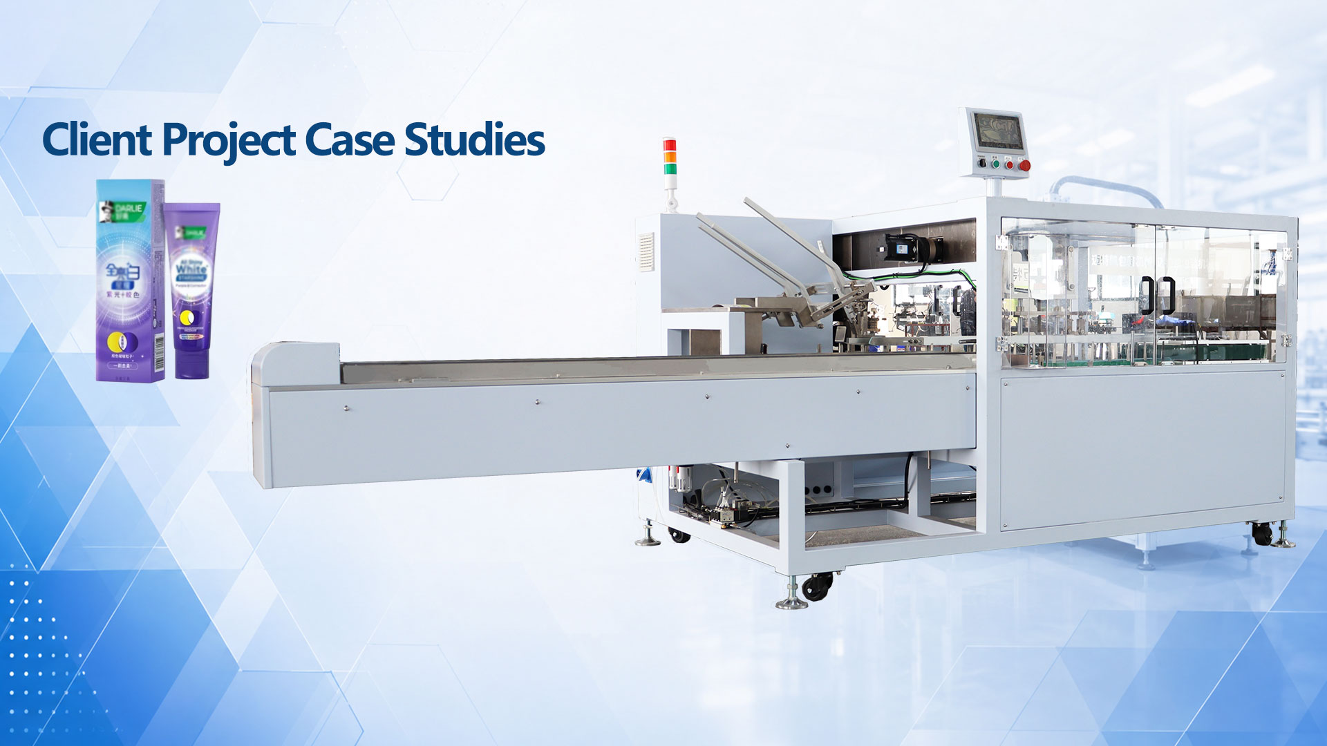 Toothpaste Packaging Machine | Automatic Glue Sealing Cartoner for Personal Care Products